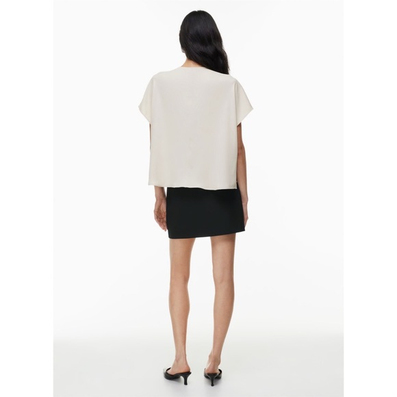 Babaton Pictorial Blouse, size small in matte pearl - Picture 4 of 6